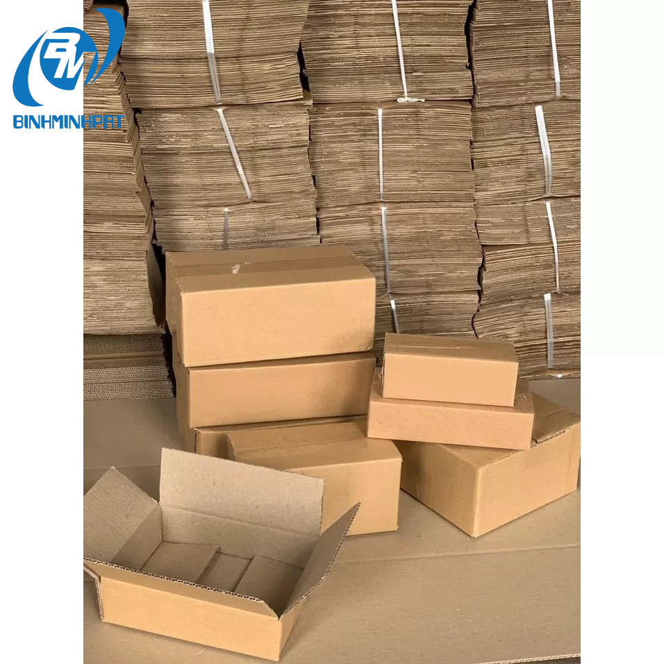 Thùng carton, hộp carton ship COD nhiều kích thước tùy chọn cho đóng gói hàng hóa vận chuyển giá tốt nhất tại Bình Minh PAT