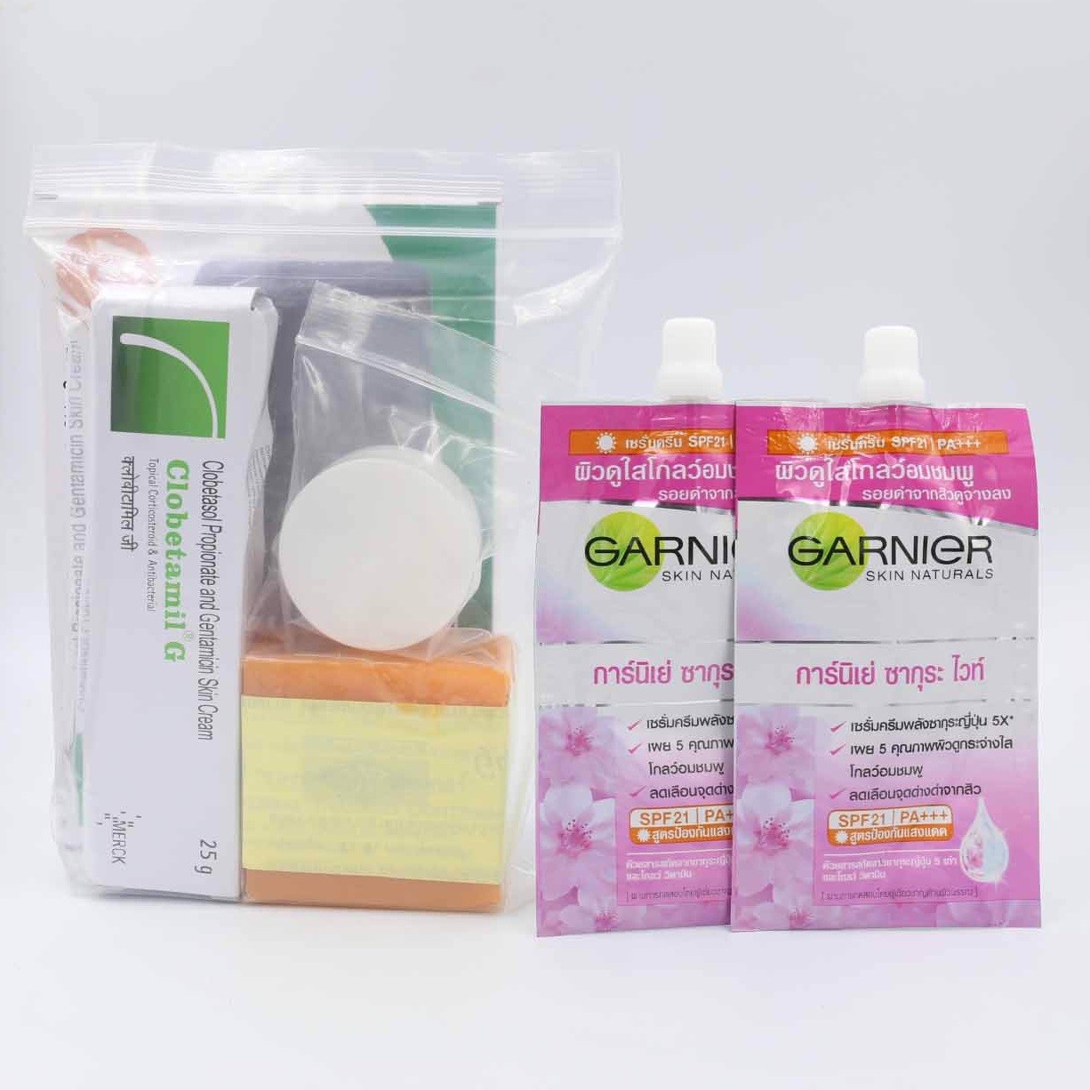 Bộ nám tàn nhang garnier clobetamil g thái lan - clobe