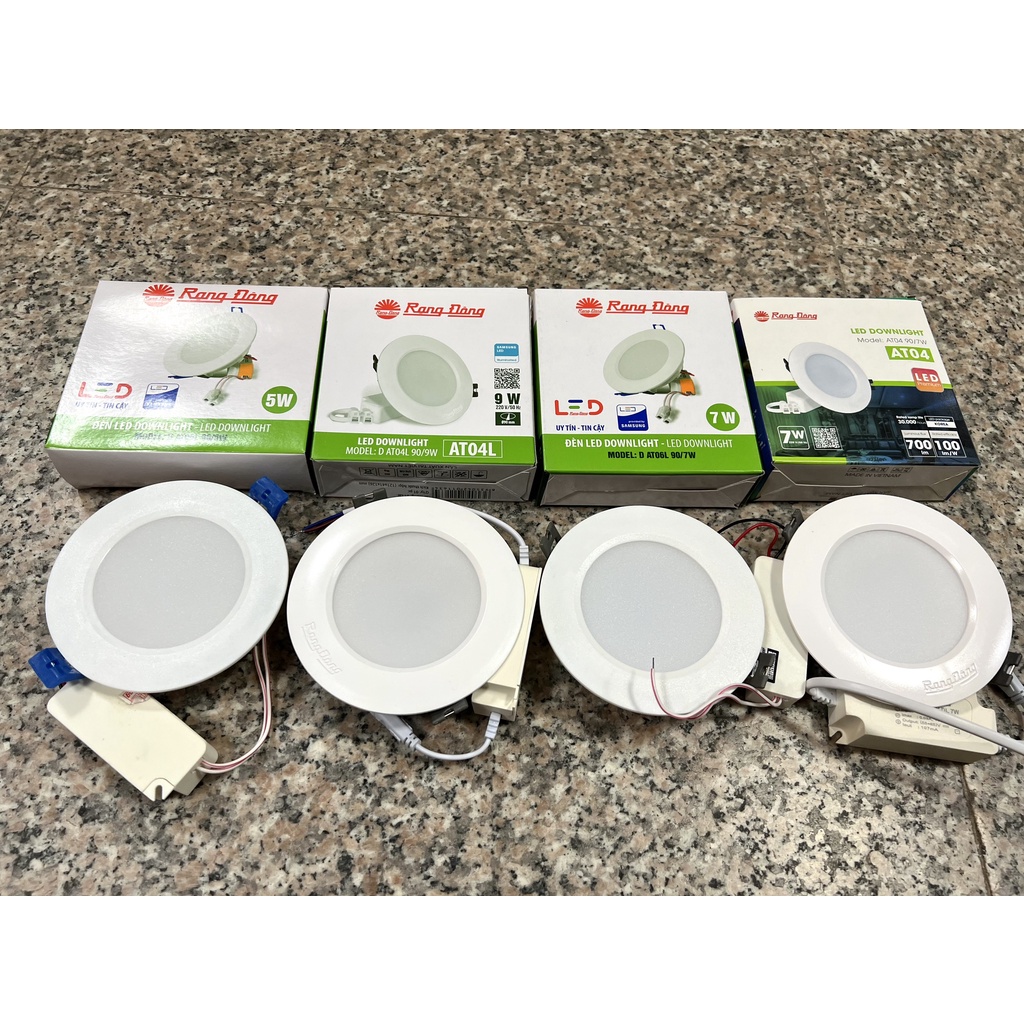 [Chính Hãng] Đèn âm trần downlight Rạng Đông 5w/90 - 7w/90 - 9w/90