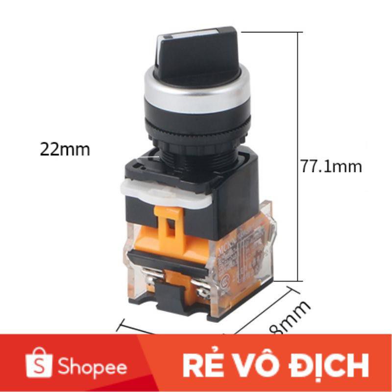 Công tắc xoay, Chuyển mạch  2 vị trí , 3 vị trí