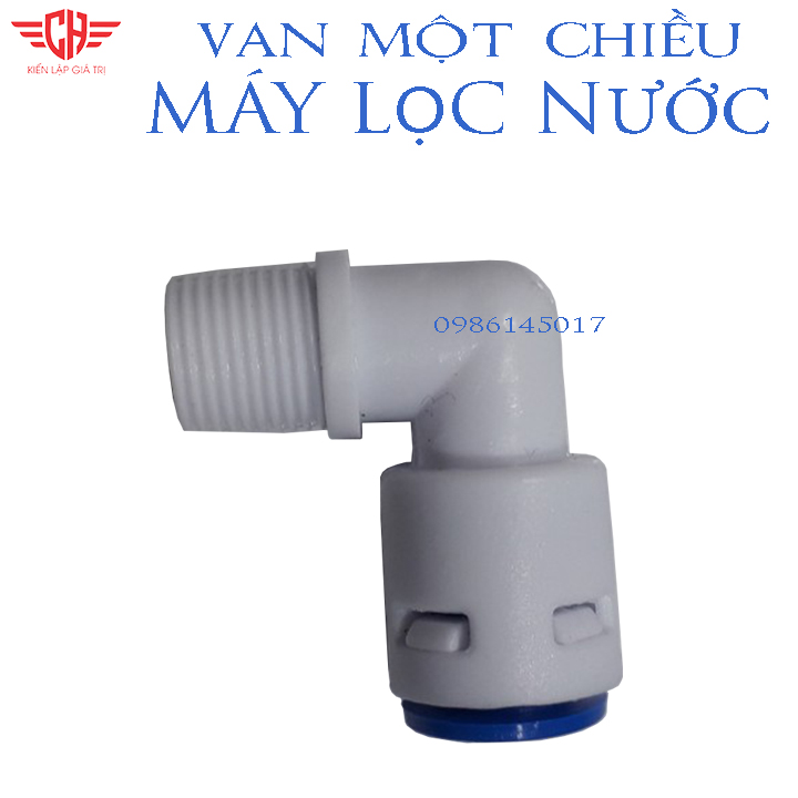 van một chiều máy lọc nước