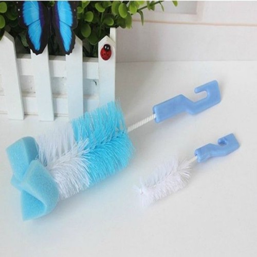Cọ bình sữa 2 chi tiết - rửa sạch bình, cốc an toàn cho bé
