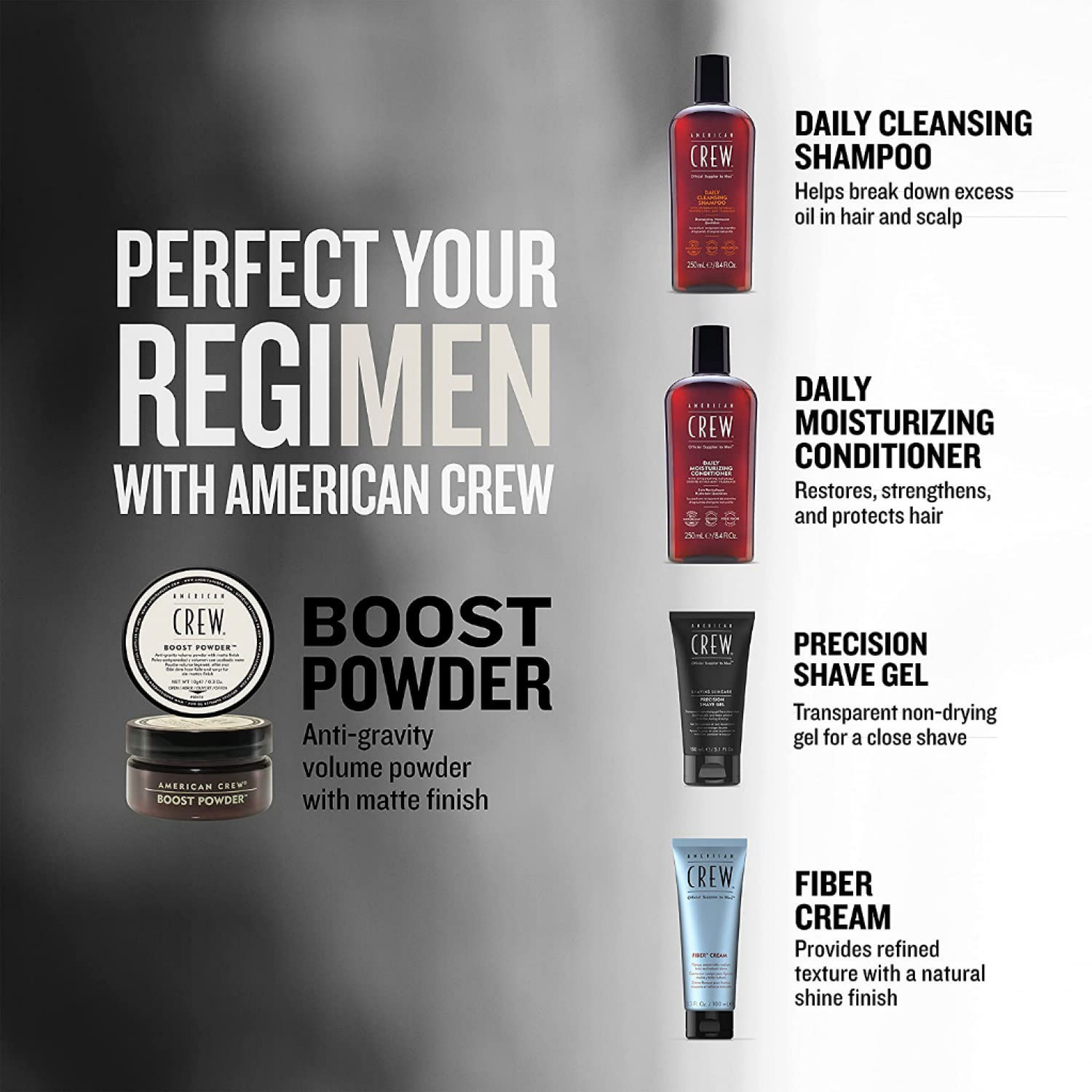Bột tạo phồng tóc American Crew Boost Powder lọ 10g