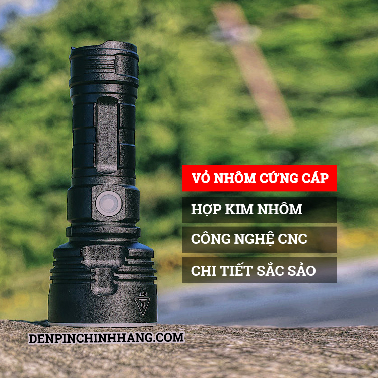 [HCM]Đèn pin siêu sáng P70 cao cấp