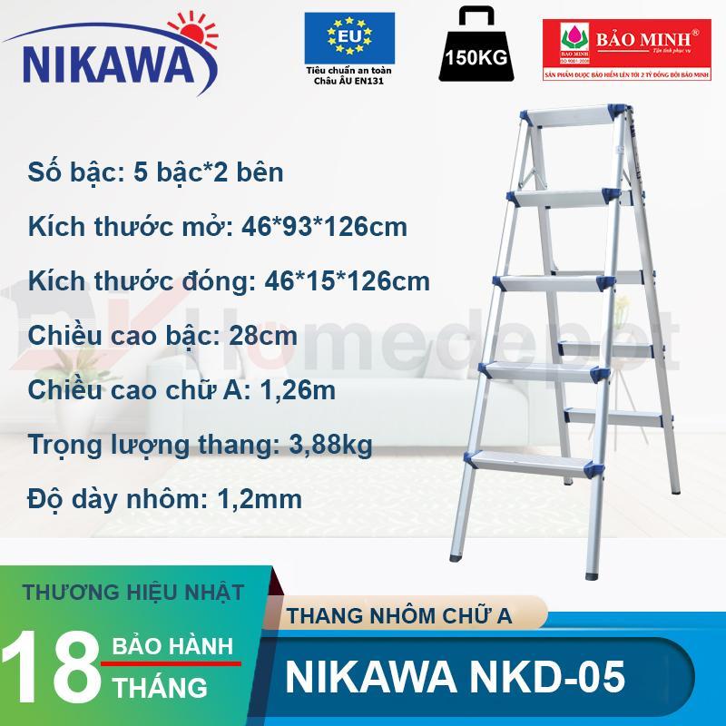 Thang ghế 5 bậc Nikawa NKD-05