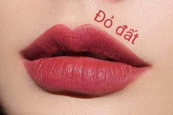 Son Lì Rosy Cao Cấp Màu Đỏ Đất