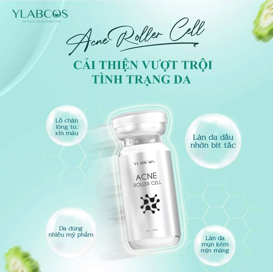 [xả date 29.7.2025] Tinh chất mụn lăn Dr Lacir - ACNE ROLLER CELL DrLacir