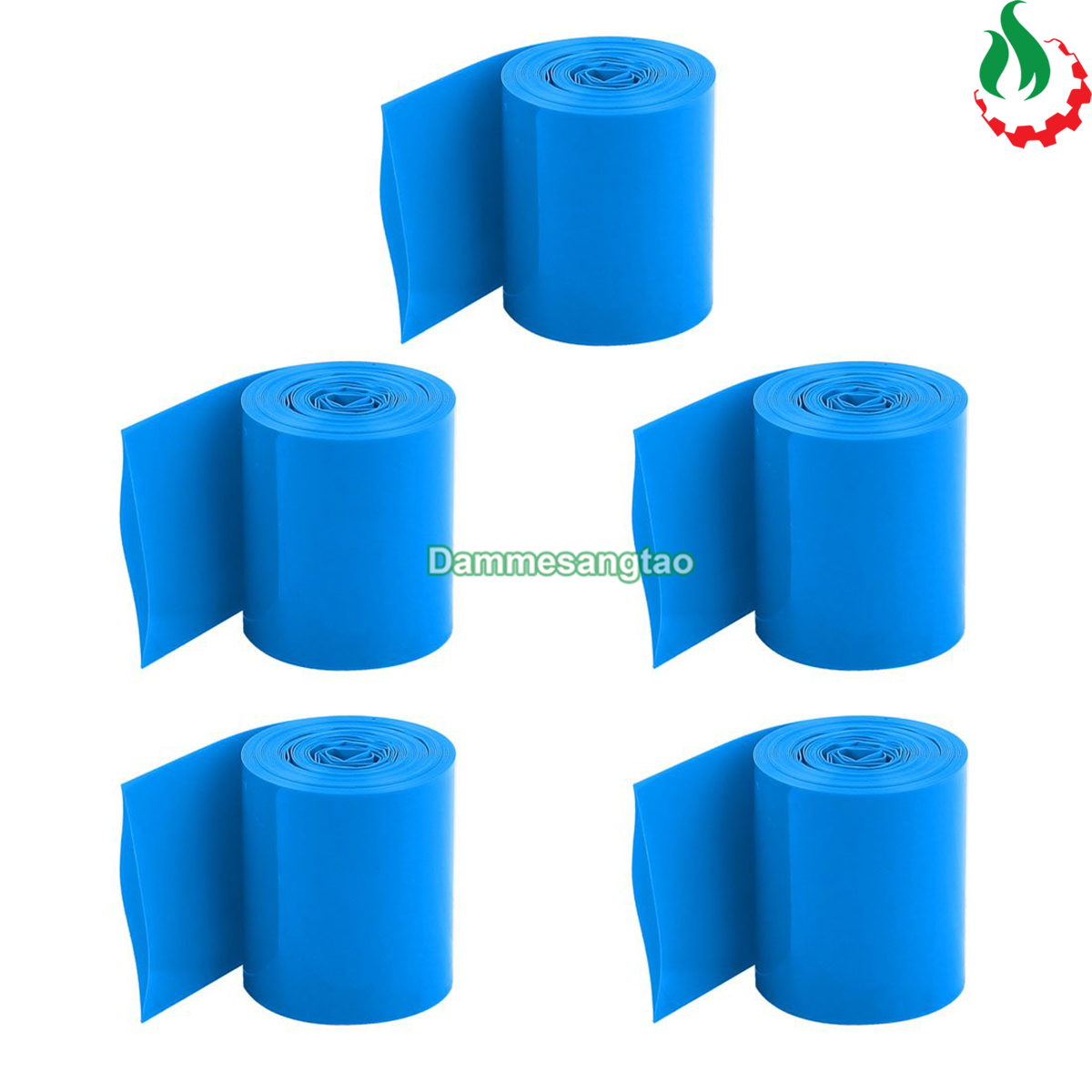 Màng co nhiệt PVC kích thước 65mm - 400mm