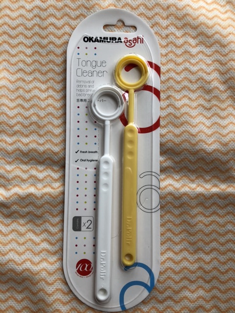 Dụng cụ cạo lưỡi Okamura Ashahi vỉ 2 cái P020