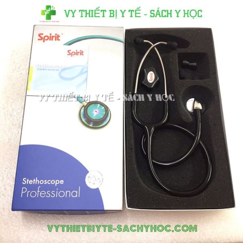 Ống nghe spirit 1 mặt - M606PF Nhi ( màu đen)