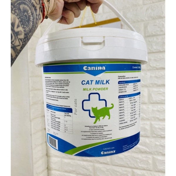 Sữa Canina thay thế sữa mẹ dành cho mèo loại 2kg