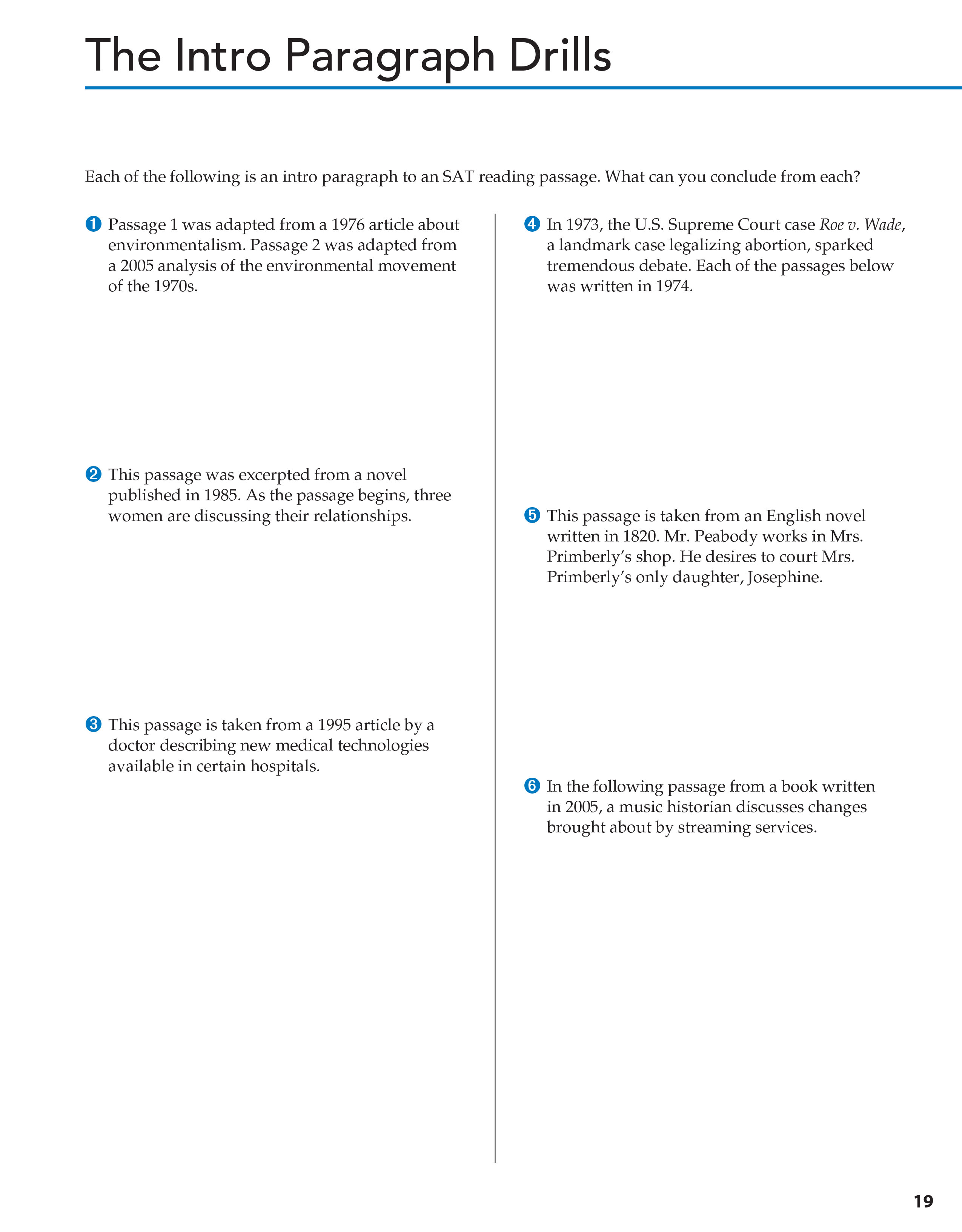 Top 50 SAT Reading, Writing, and Language Skills, 3rd Edition