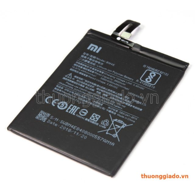 Pin xiaomi pocophone F1 / BM4E xịn bảo hành 6 tháng đổi mới
