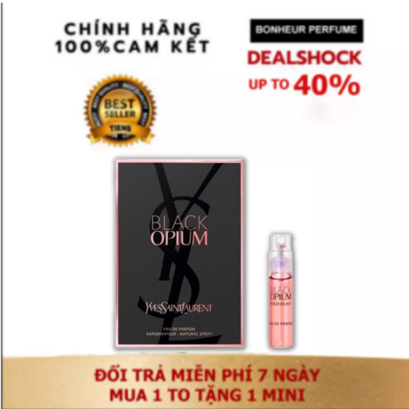 Nước Hoa Chiết Vial YSL Optium Black EDP 2ml [Nước hoa nữ chính hãng] [Lưu hương siêu lâu]