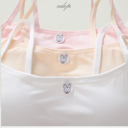 Áo lá bra học sinh cotton tăm 6059