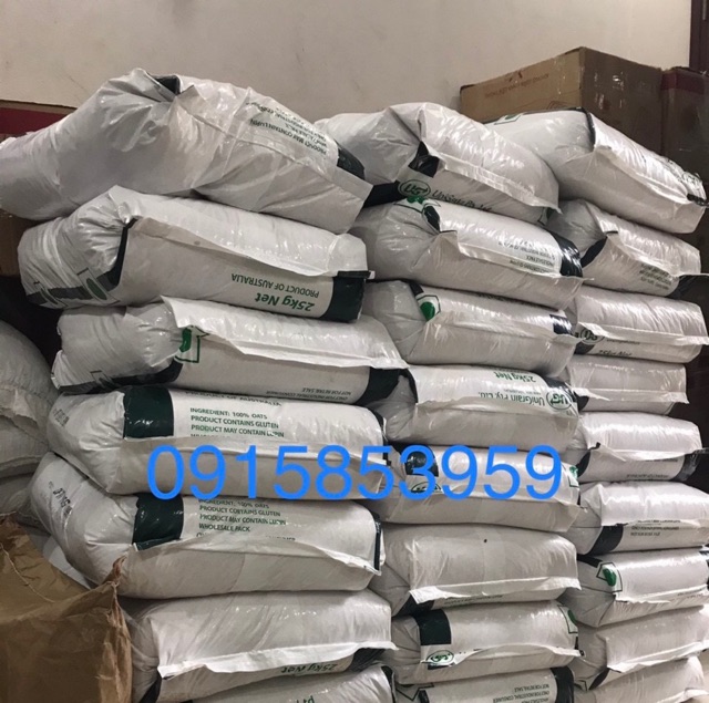1kg Yến mạch Úc Primal Nguyên chất (cán dẹt- cán vỡ)
