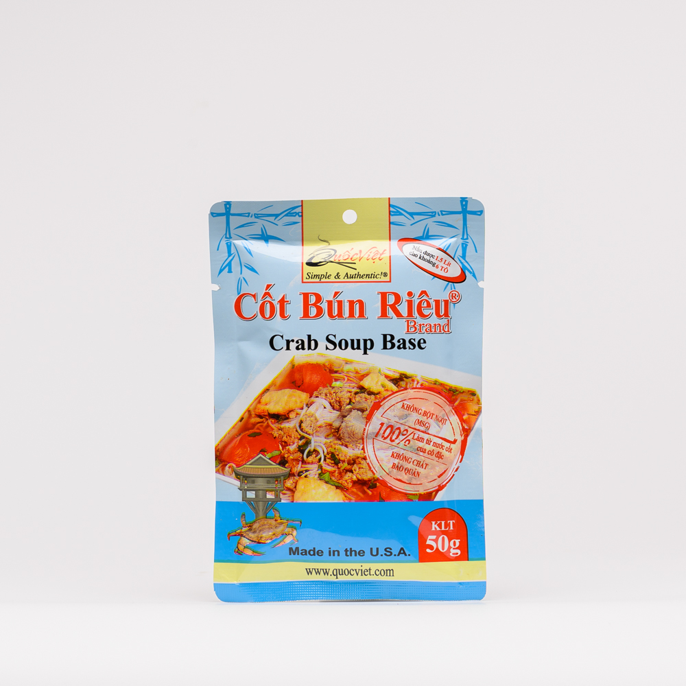 Cốt gia vị Bún Riêu Hộp 20 gói Vietnam Crab Soup Base