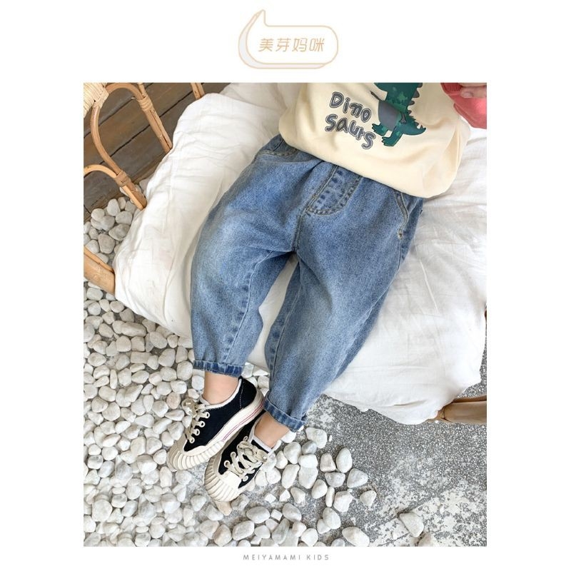 Quần bò siêu chất dáng Baggy cho bé