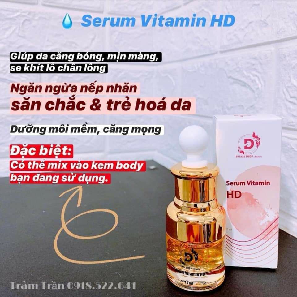 Combo 5 chai Serum Vitamin HD