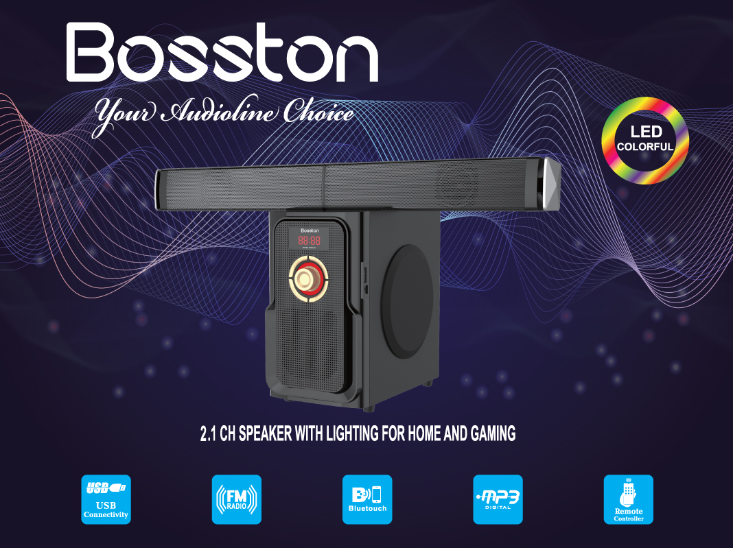 Loa vi tính Bosston bluetooth 2.1 T4000-BT