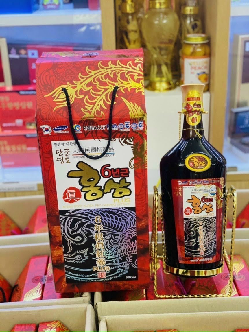 Tinh Chất Hồng Sâm Hàn Quốc Kanghwa Chai 3000ml (6Year Root Korea Red Ginseng Extract)