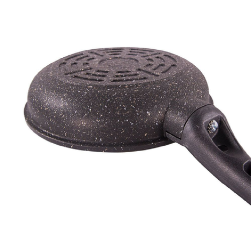 Chảo siêu bền đá sâu Sunhouse 28cm SBDS28 (Đen)