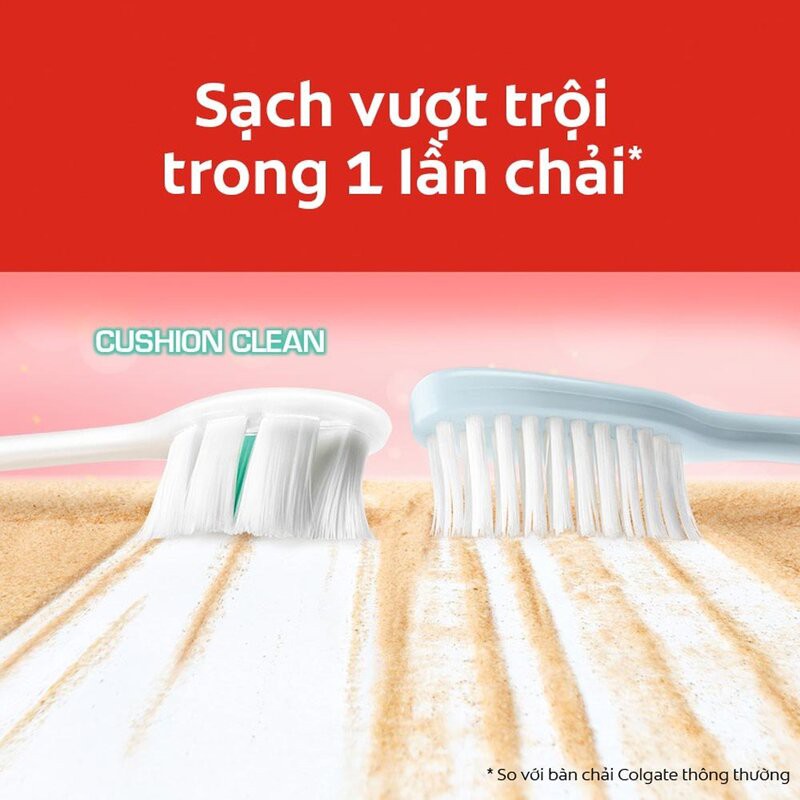 Bộ 2 Bàn Chải Đánh Răng Colgate Tạo Bọt Kem Siêu Mịn (Màu Ngẫu Nhiên) Hasaki Sản Phẩm Chính Hãng