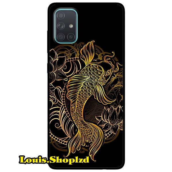 Ốp lưng dành cho samsung galaxy m51 - a51 - a71 - cá chép vàng