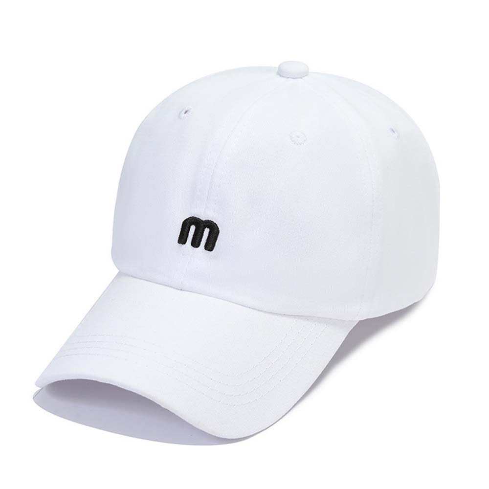 Mũ Lưỡi Trai Chữ M Nón Kết Nam Nữ Thời Trang Jussy Fashion Nhiều Màu Hot Trend Phong Cách Nón Lưỡi Trai Form Mềm Vải Cotton