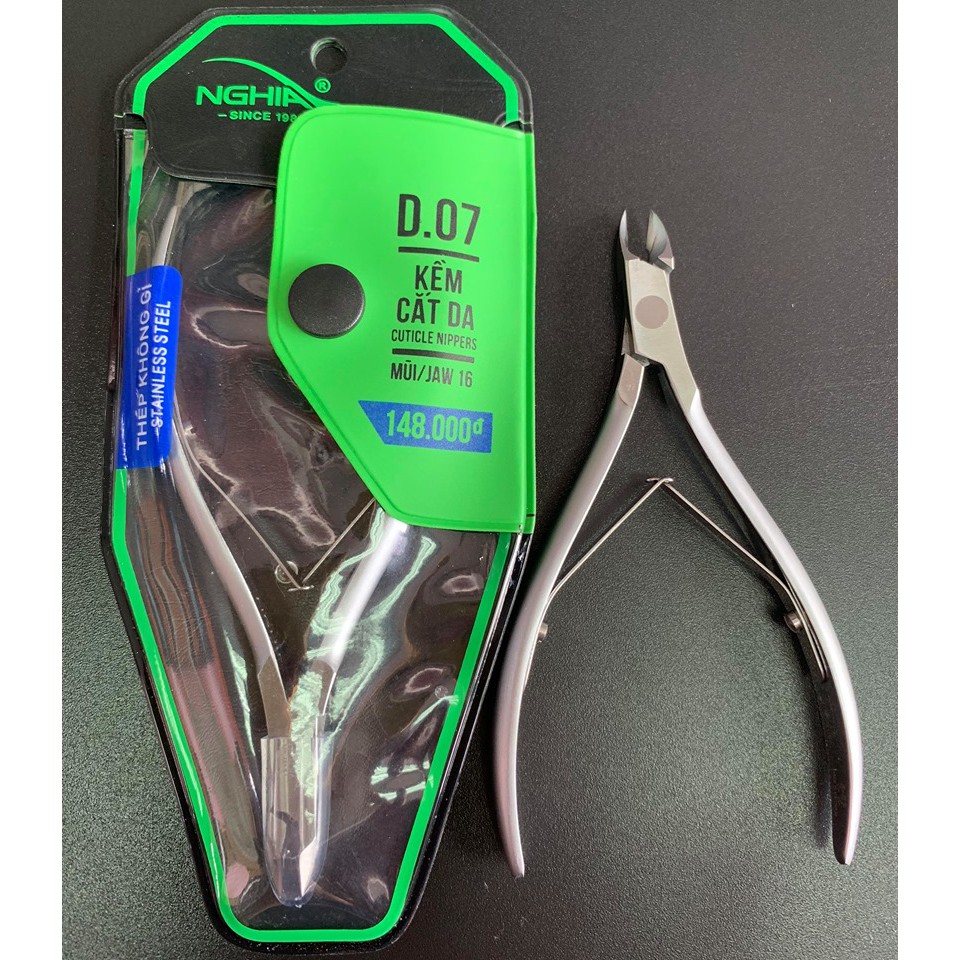 Kìm nghĩa D07 inox chuyên dùng làm nail