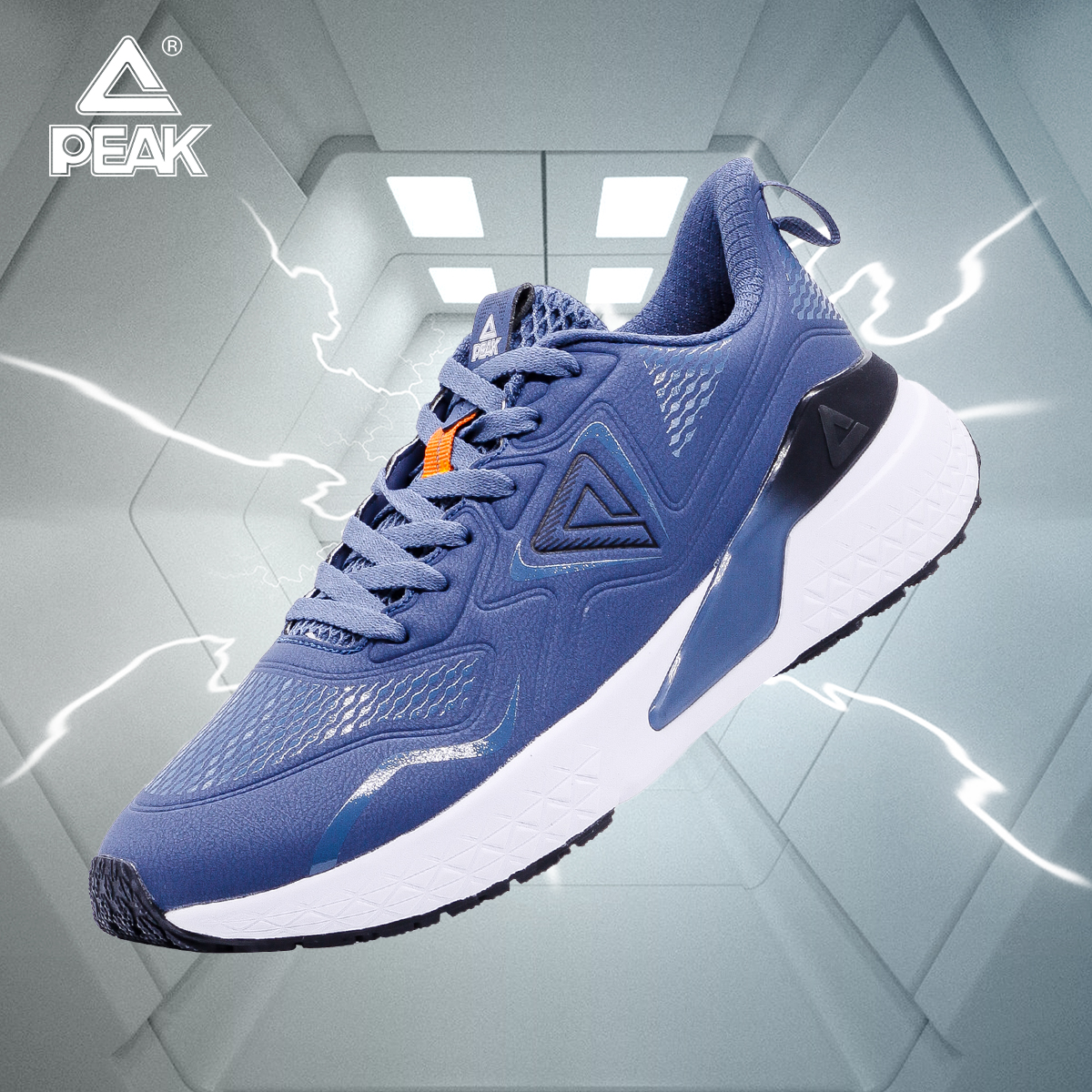 ️Giày Chạy Bộ Nam PEAK MD Jacquard Running E223211H