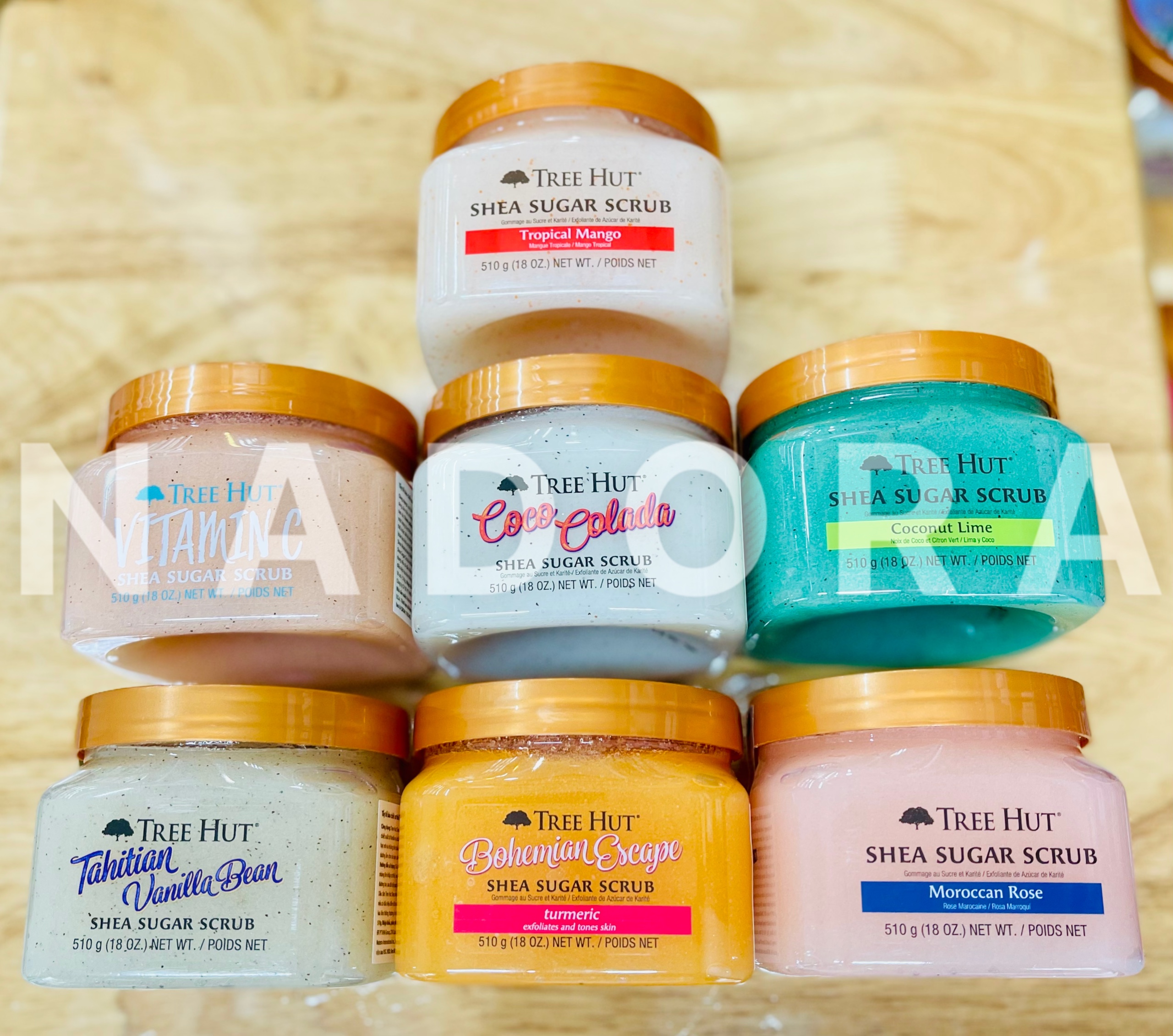 [HCM][Đủ Mùi] Tẩy Da Chết Toàn Thân Tree Hut Shea Sugar Scrub (510g)