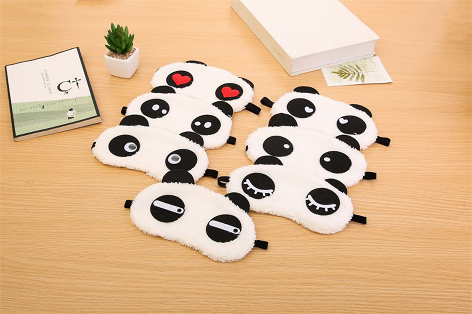 [Combo 10]Tấm Bịt Mắt Ngủ Hình Gấu Panda