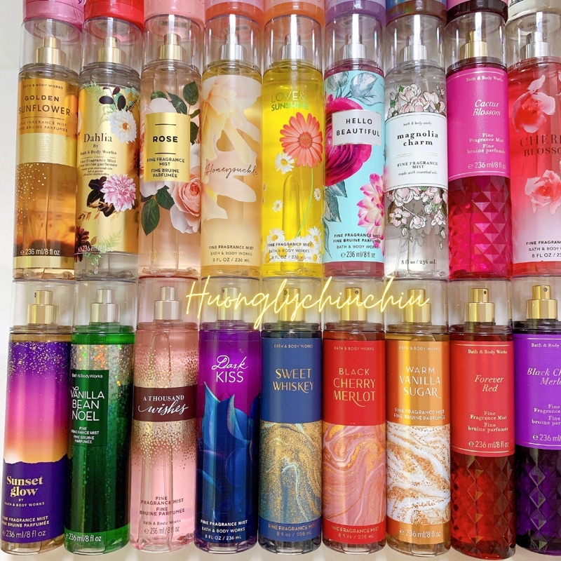 [Link1]Xịt thơm Bath and Body works Body mist 236ml