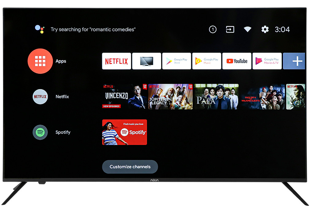 [HN] Android Tivi Aqua 4K 55 inch LE55AQT6600UG