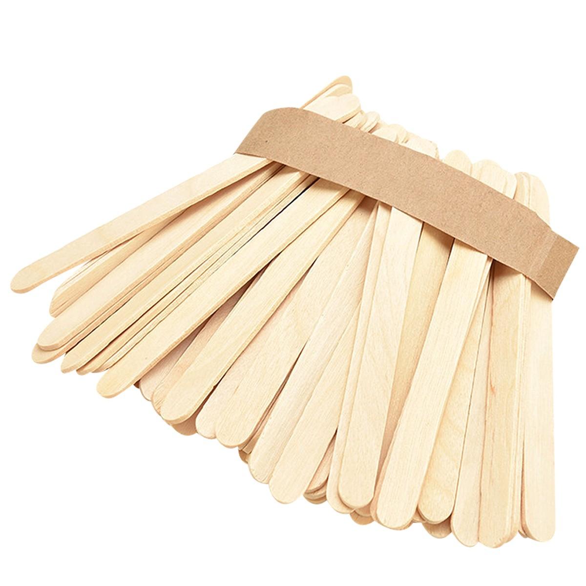 Combo 20 Que kem gỗ làm mô hình handmade- Linhkiendientusv.vn