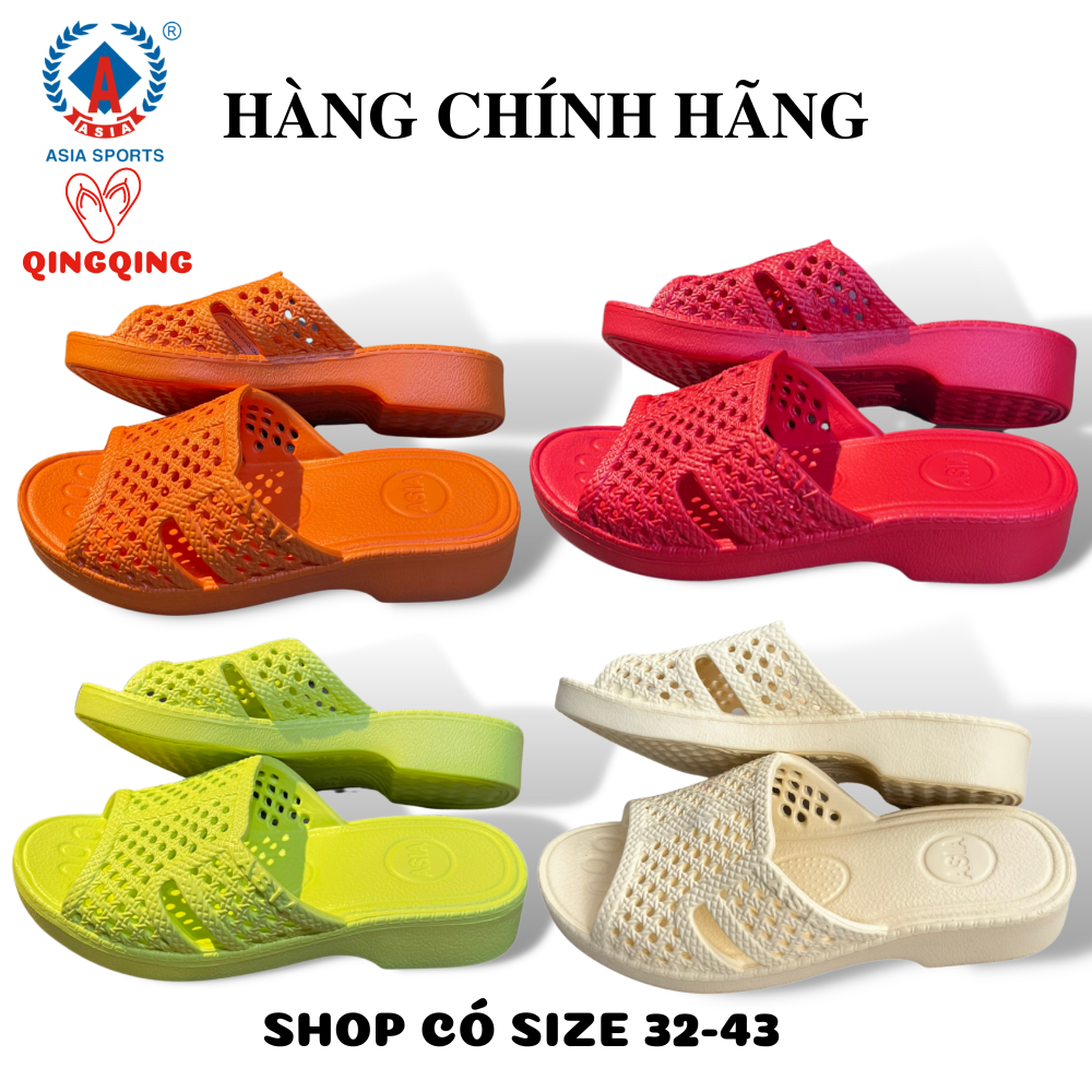 Dép tổ ong,dép đi trong nhà ASIA  form chuẩn- Hàng chính hãng,đế dày 3cm