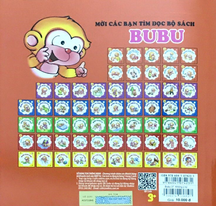 Fahasa - Bubu 37: Không Ý Tứ