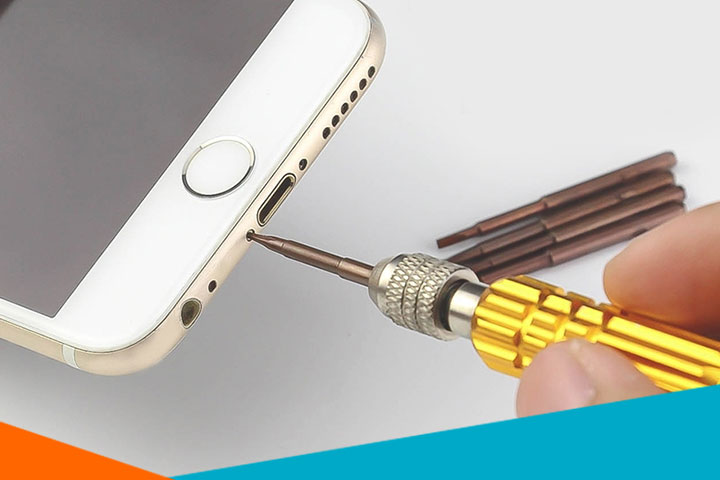 Bộ tua vít 5 đầu đa năng cao cấp, sửa chữa điện thoại Iphone, Ipad, Samsung... tô vít mở được các loại điện thoại