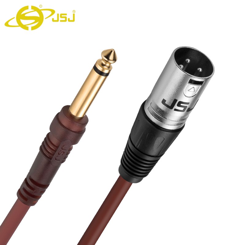 [HCM]Dây Tín Hiệu XLR Đực Ra 6 Li JSJ-804 B