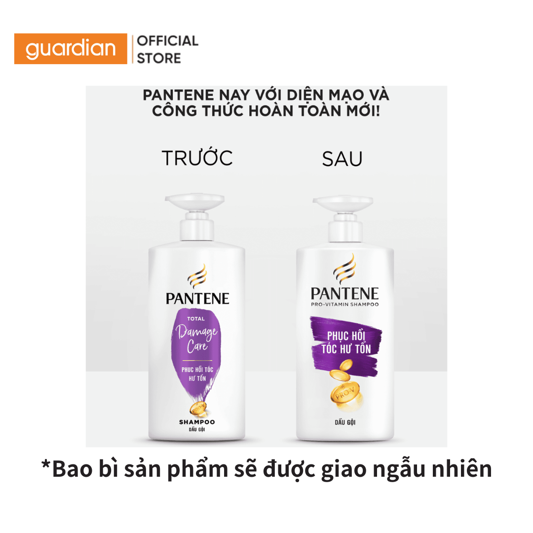 Dầu Gội Chăm Sóc Tóc Hỗ Trợ Phục Hồi Pantene Damage Care 650Ml