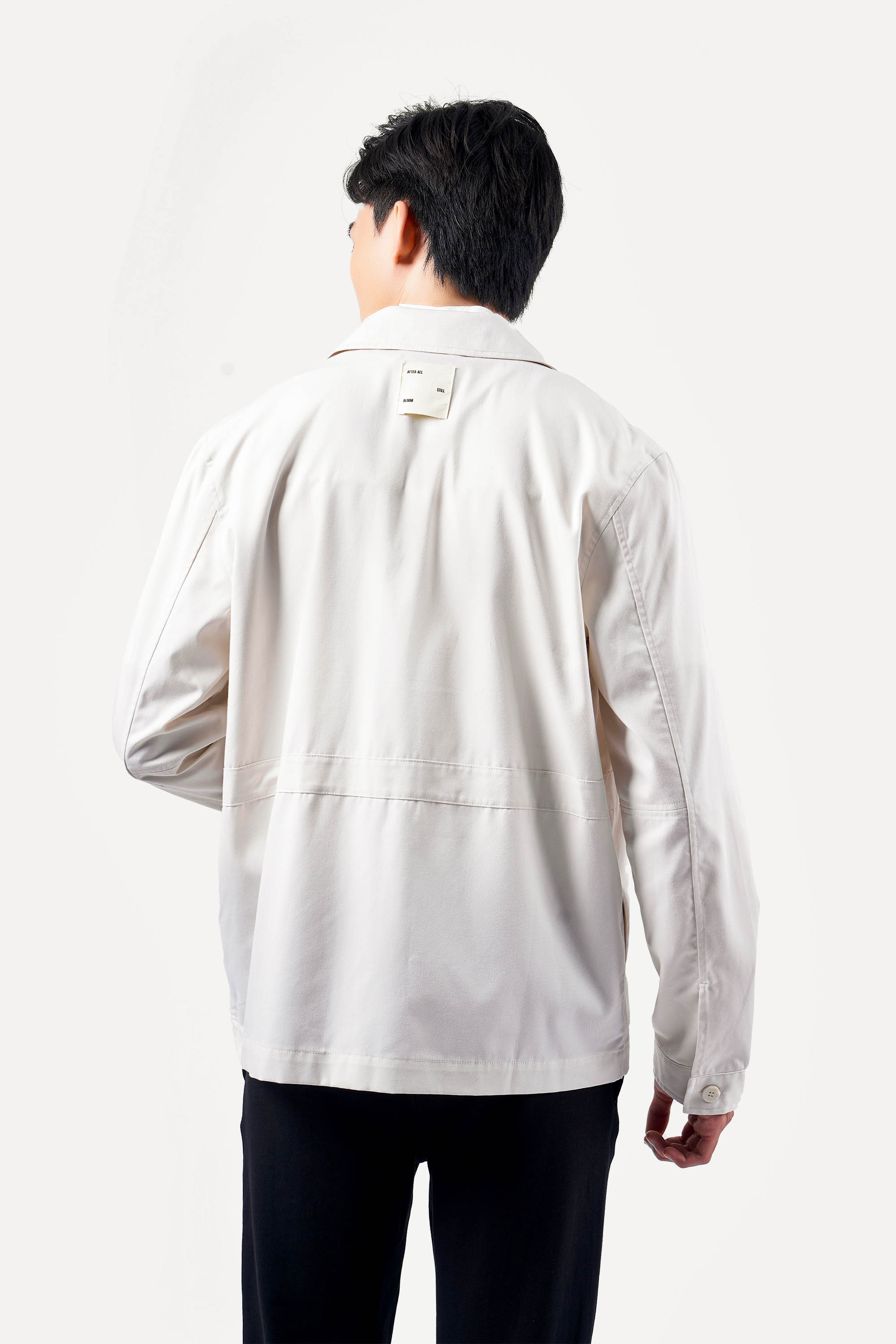 Áo Khoác Nam Tay Dài Trơn Túi Oversize Form Regular - Routine 10F22JAC008