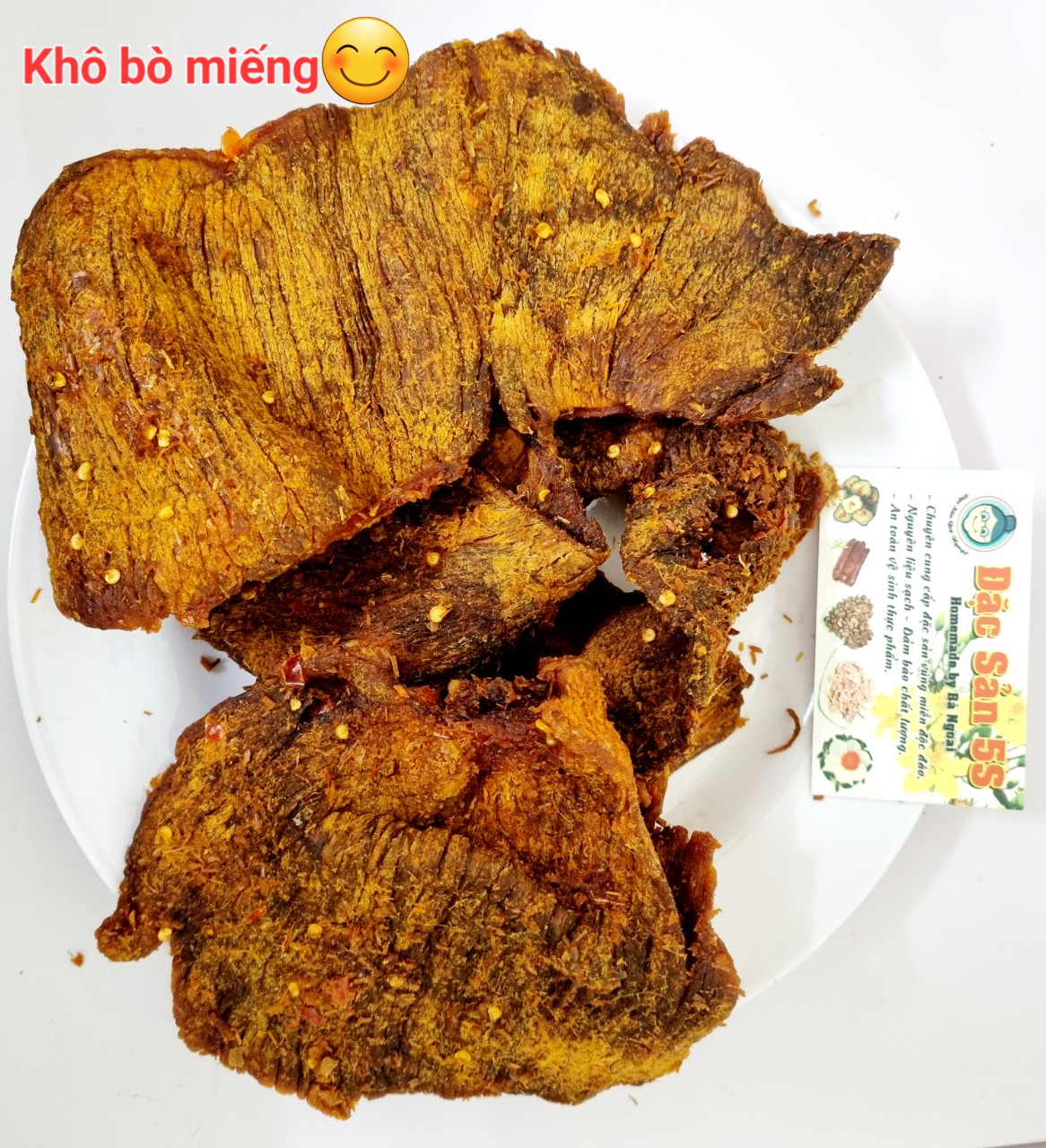 Khô bò miếng Đặc sản 5S