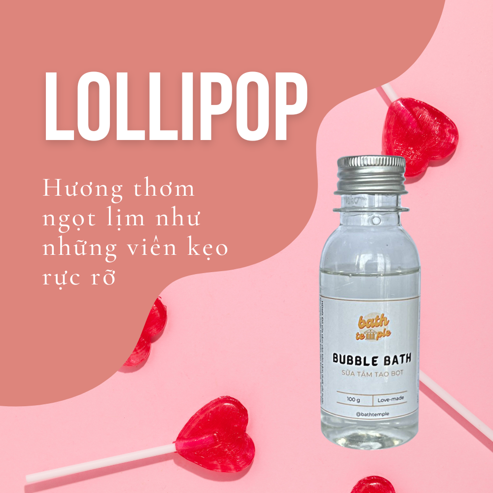 Sữa tắm SIÊU BỌT cho bồn tắm (Bubble bath) - bath temple