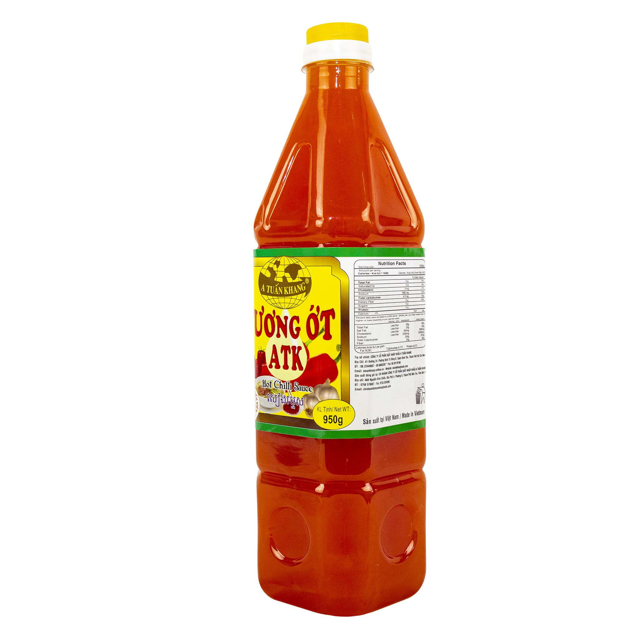 Tương ớt A Tuấn Khang 950g