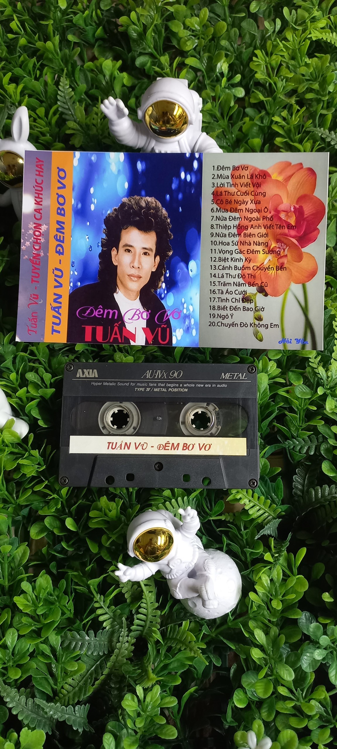 BĂNG CASSETTE TUẤN VŨ ĐÊM BƠ VƠ