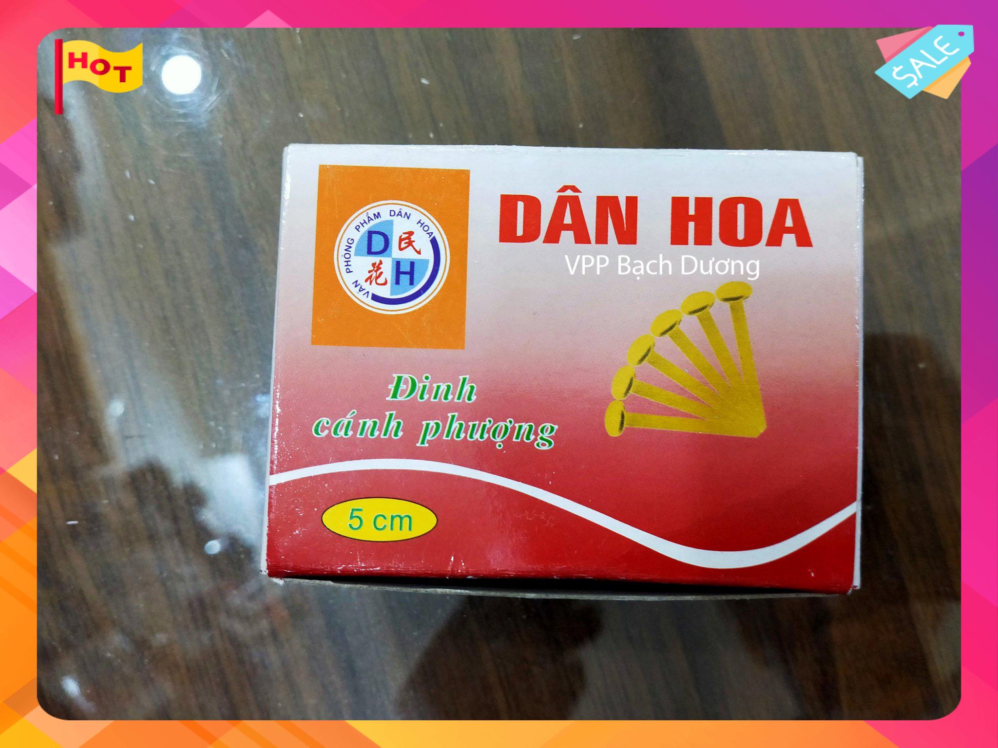 Đinh cánh phượng 5cm Dân Hoa- hộp