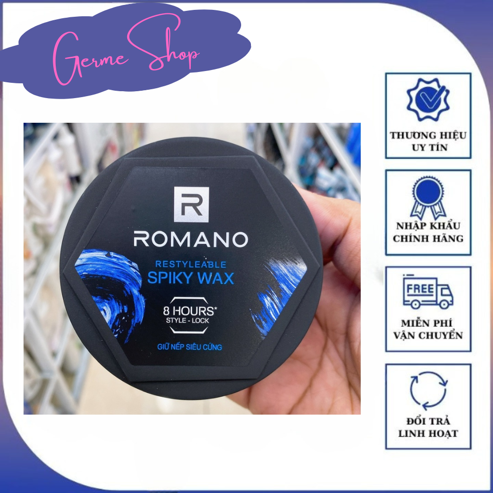 Wax Vuốt Tóc Nam Romano 68g