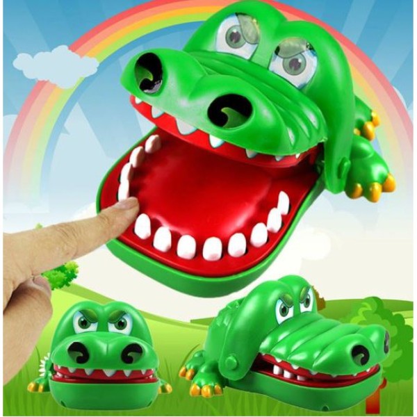 Cá sấu cắn tay loại to đồ chơi khám răng cá sấu - AZ LIFE