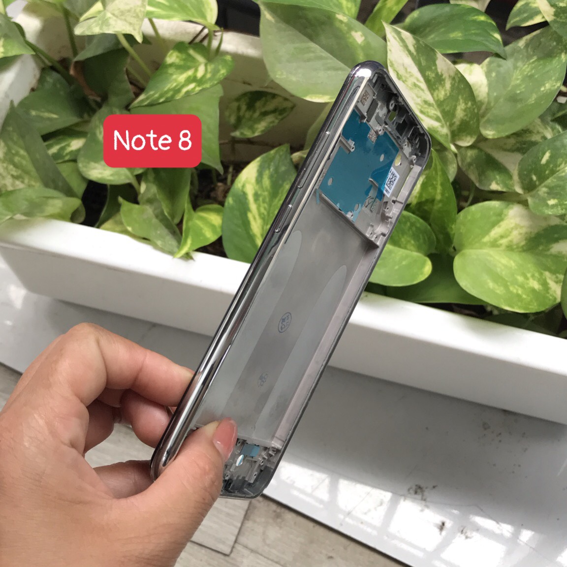 khung viền xiaomi Redmi Note 8 ( khung xương,viền máy, phím bấm)